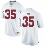 Youth Alabama Crimson Tide #35 Shane Lee White Replica NCAA College Football Jersey 2403SGHX2